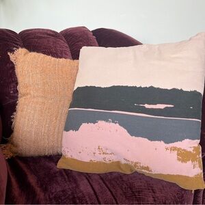 Textured Throw Pillow Set